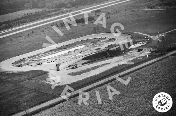aerial photo Winston Speedway, Rothbury